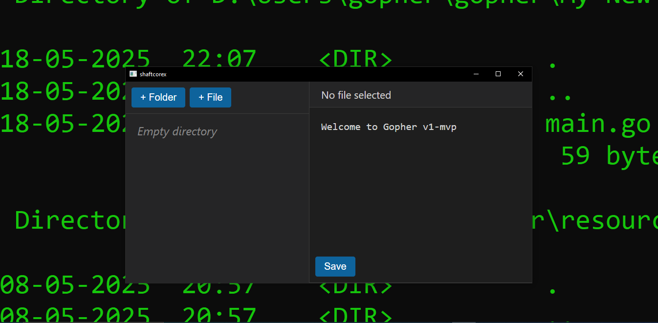 Gopher IDE